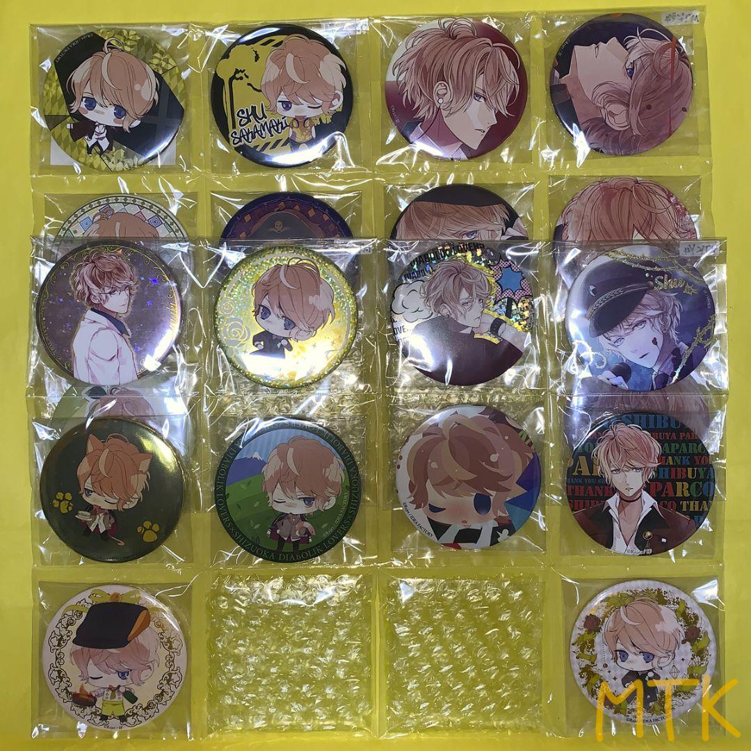 シ*」様 [MTK] DIABOLIK LOVERS シュウ 缶バッジ 20個