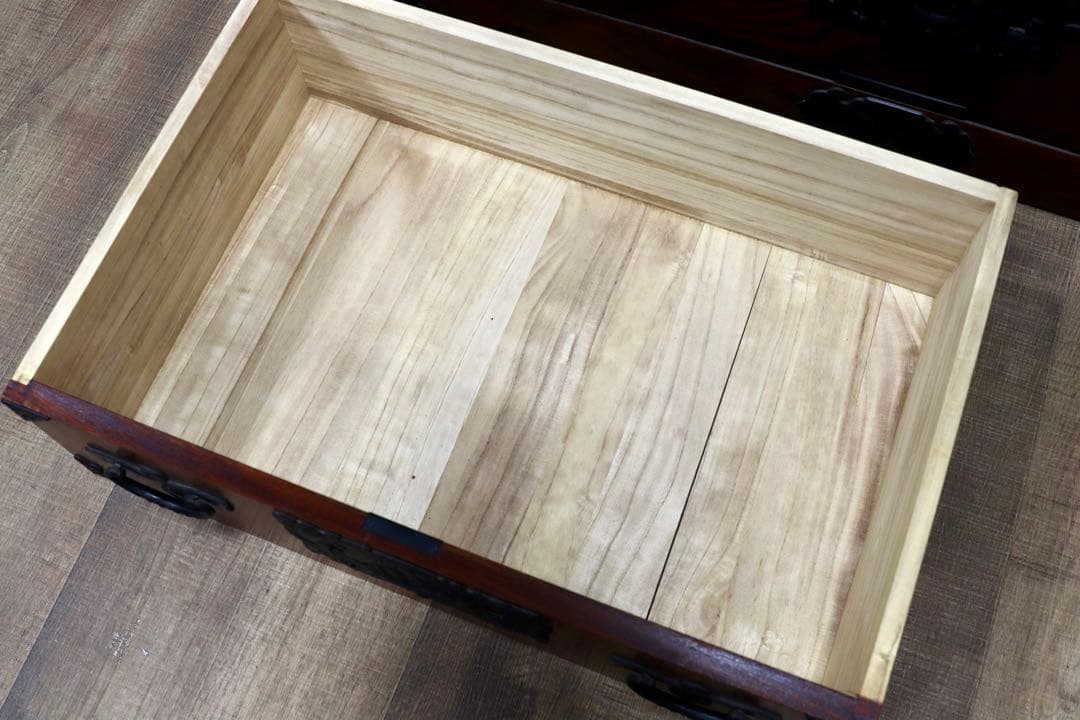 GMGS224○岩谷堂箪笥 整理箪笥 チェスト タンス 欅材 和家具 民藝 民