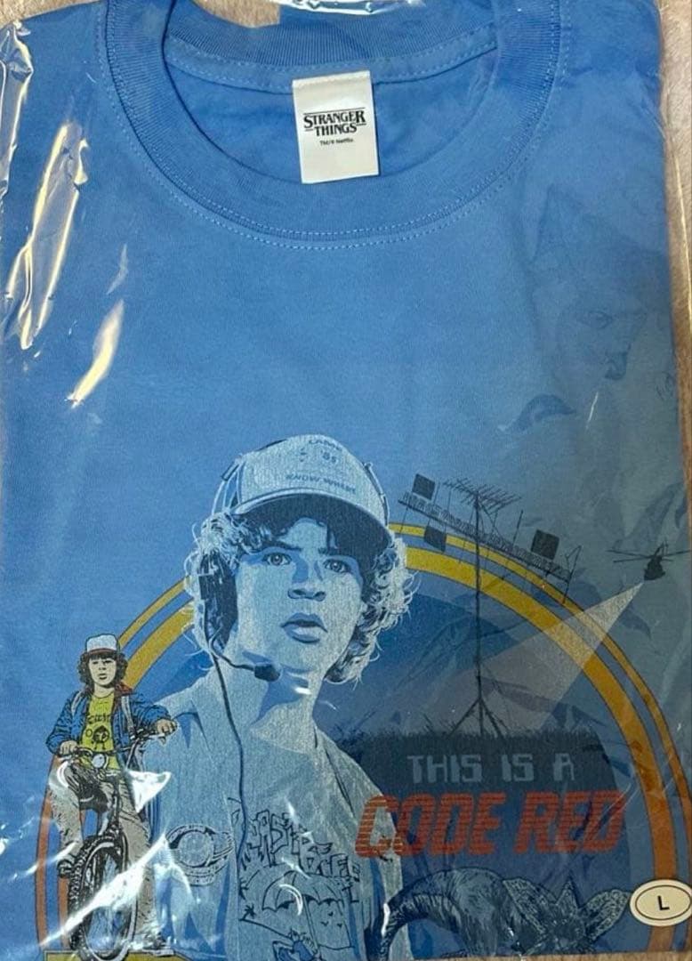 ストレンジャー・シングス ポップアップ 限定 Tシャツ ダスティン