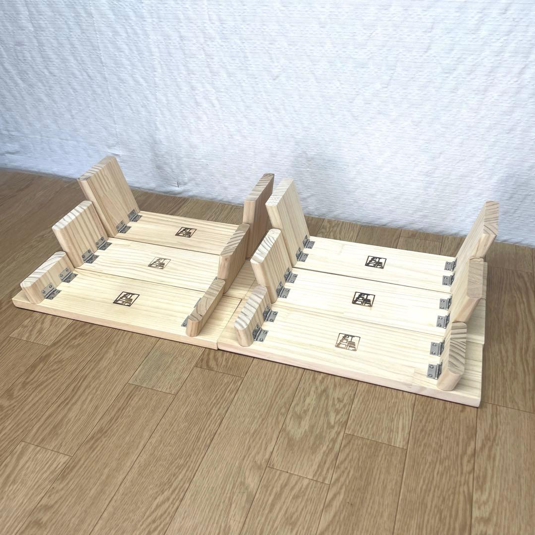 【折りたたみ什器 横幅 35cm 6点セット】イベント什器/ディスプレイ台