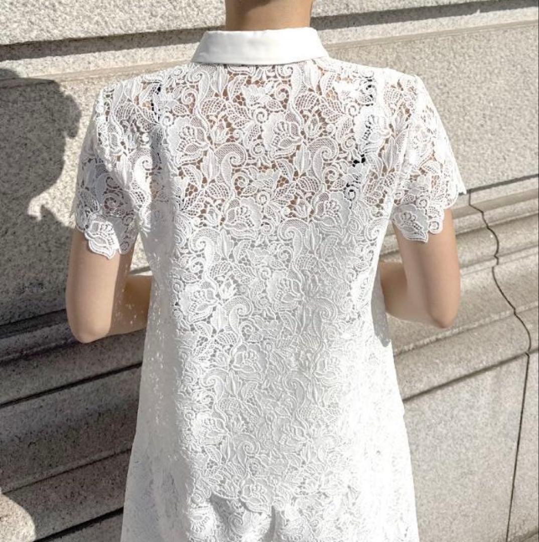 JENNE総レースブラウス