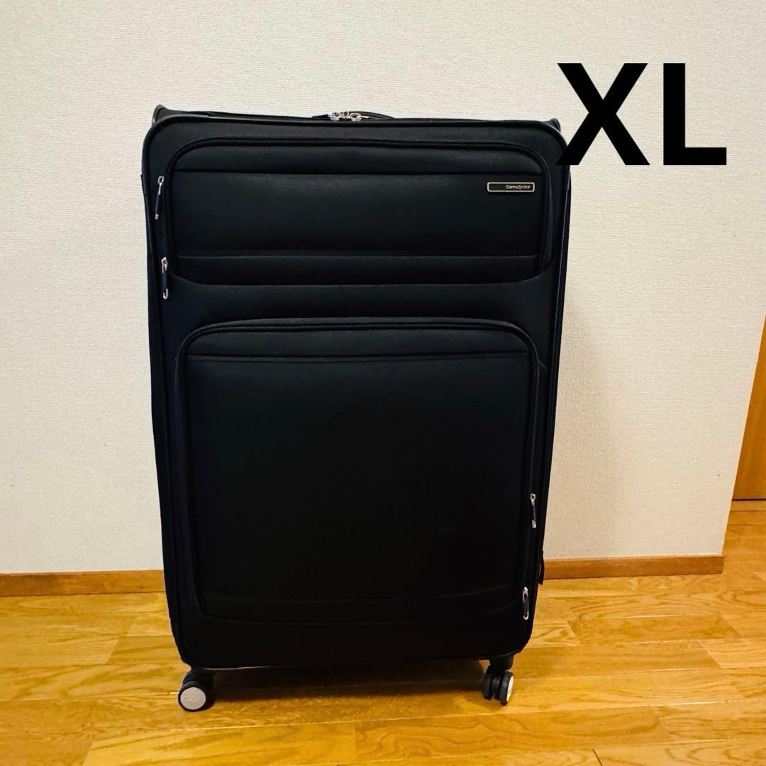 サムソナイト　スーツケース　ソフトケース　黒　キャリー　XL 特大　超特大