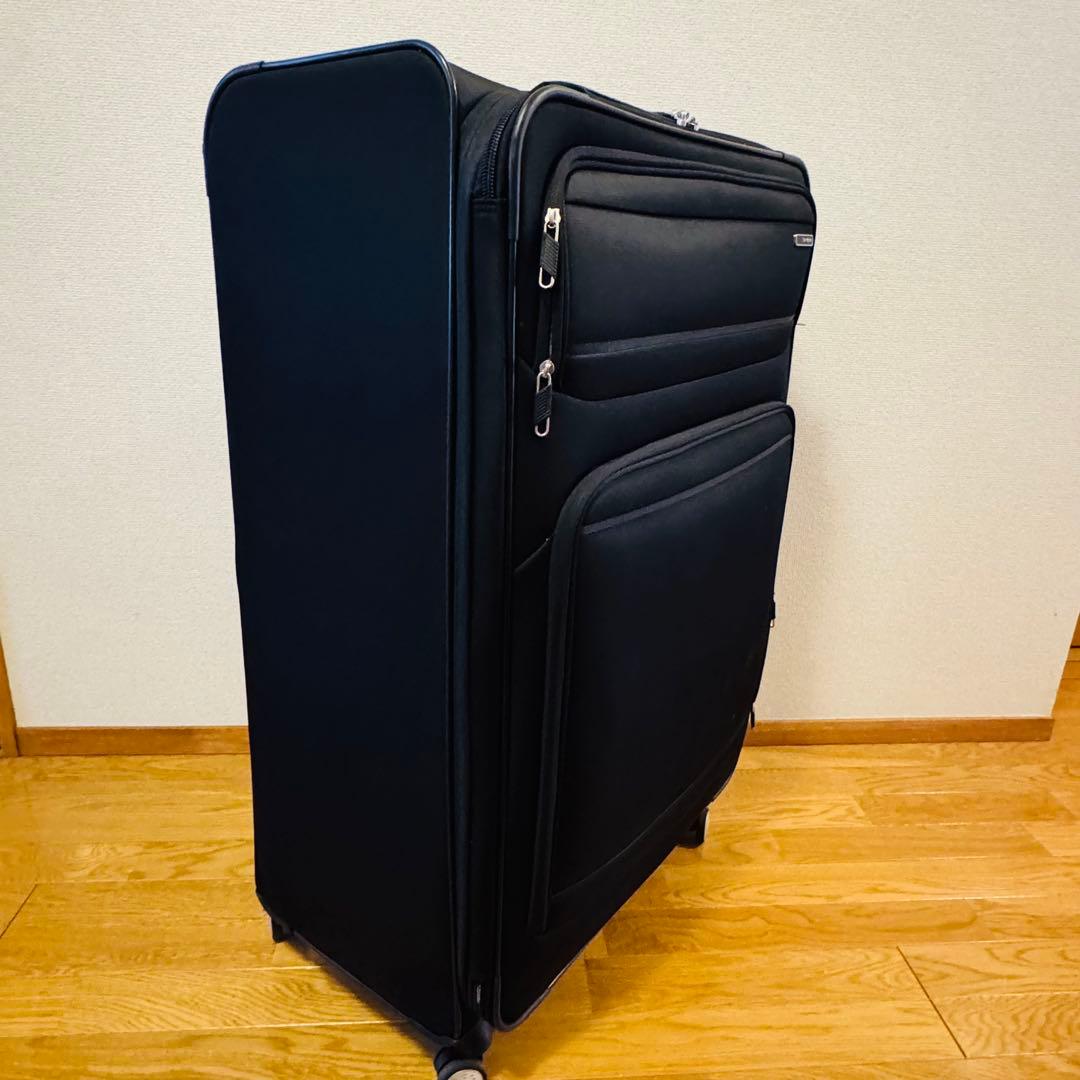 サムソナイト　スーツケース　ソフトケース　黒　キャリー　XL 特大　超特大