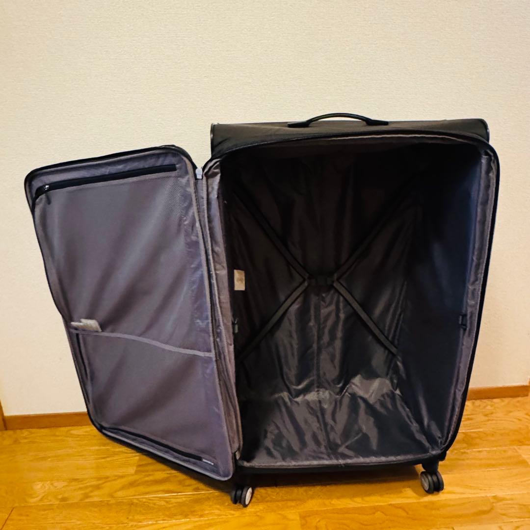 サムソナイト　スーツケース　ソフトケース　黒　キャリー　XL 特大　超特大
