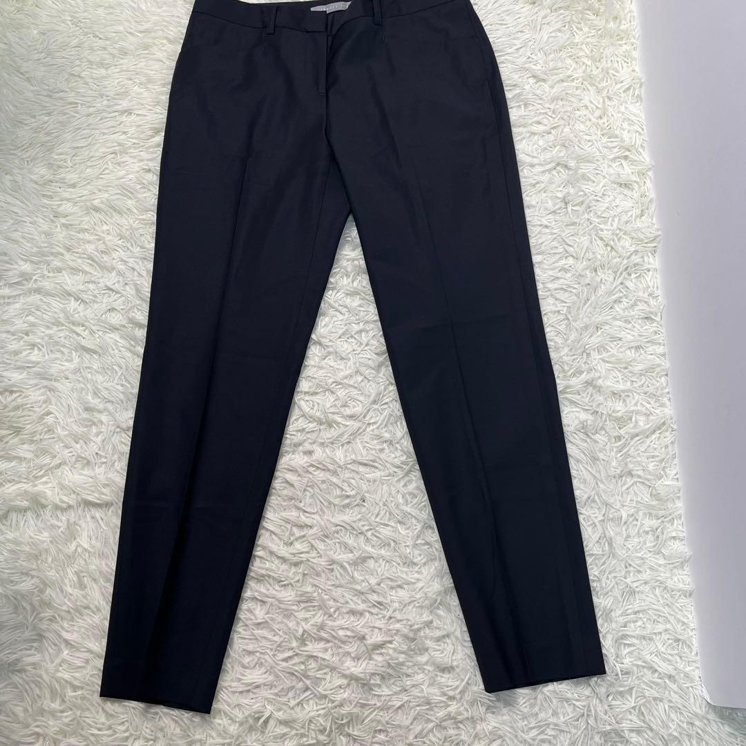 Theory luxe EXECUTIVE ノーカラー パンツスーツ 38