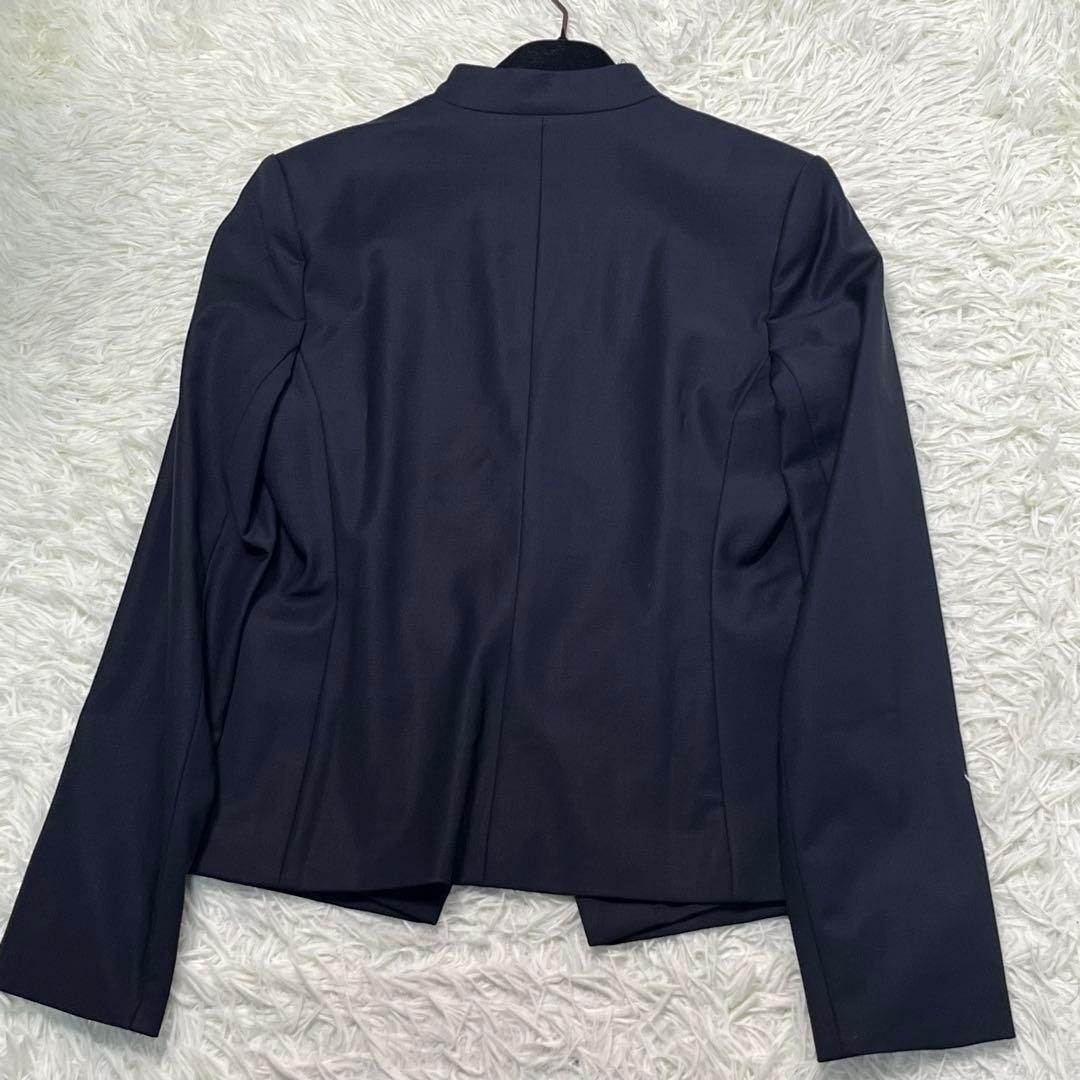 Theory luxe EXECUTIVE ノーカラー パンツスーツ 38