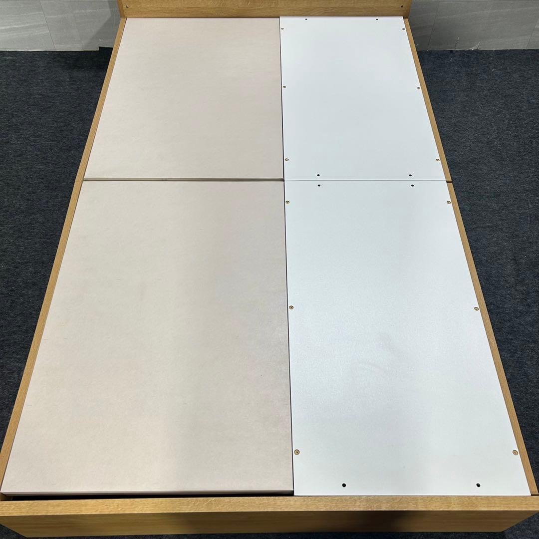 ニトリ ベッドフレーム アザン3浅型 セミダブル ベッド 家具 d3137