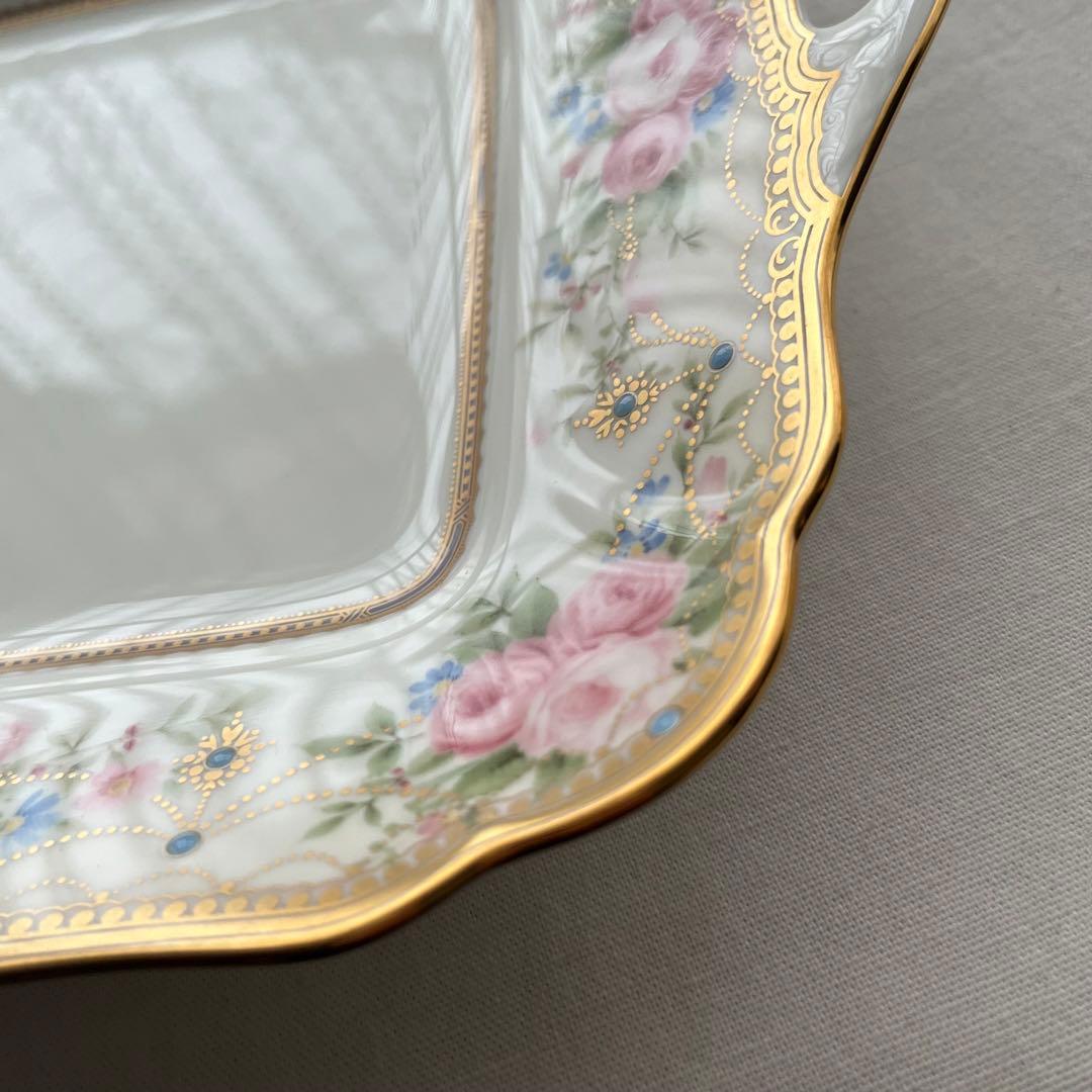 ノリタケ アフロディーテ 廃盤 スクエア プレート 皿