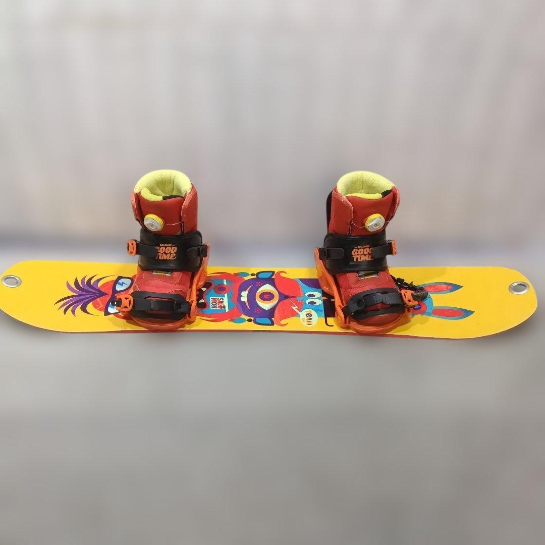 メンテ済■SALOMON-100cm■ブーツ19.5〜20.5cm■ジュニア子供