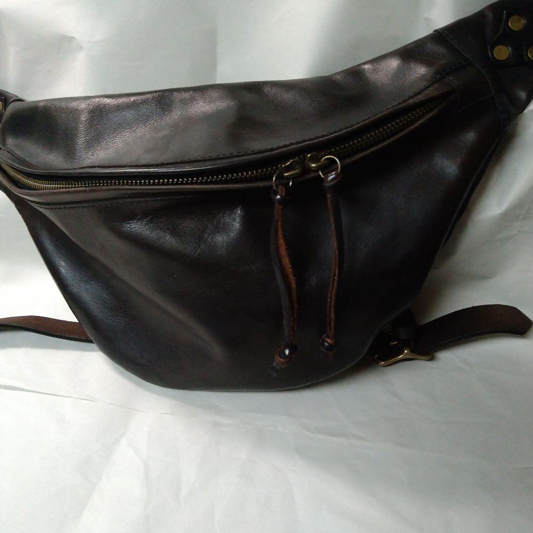 Vasco レザーウエストバッグラージ（vs-243L)