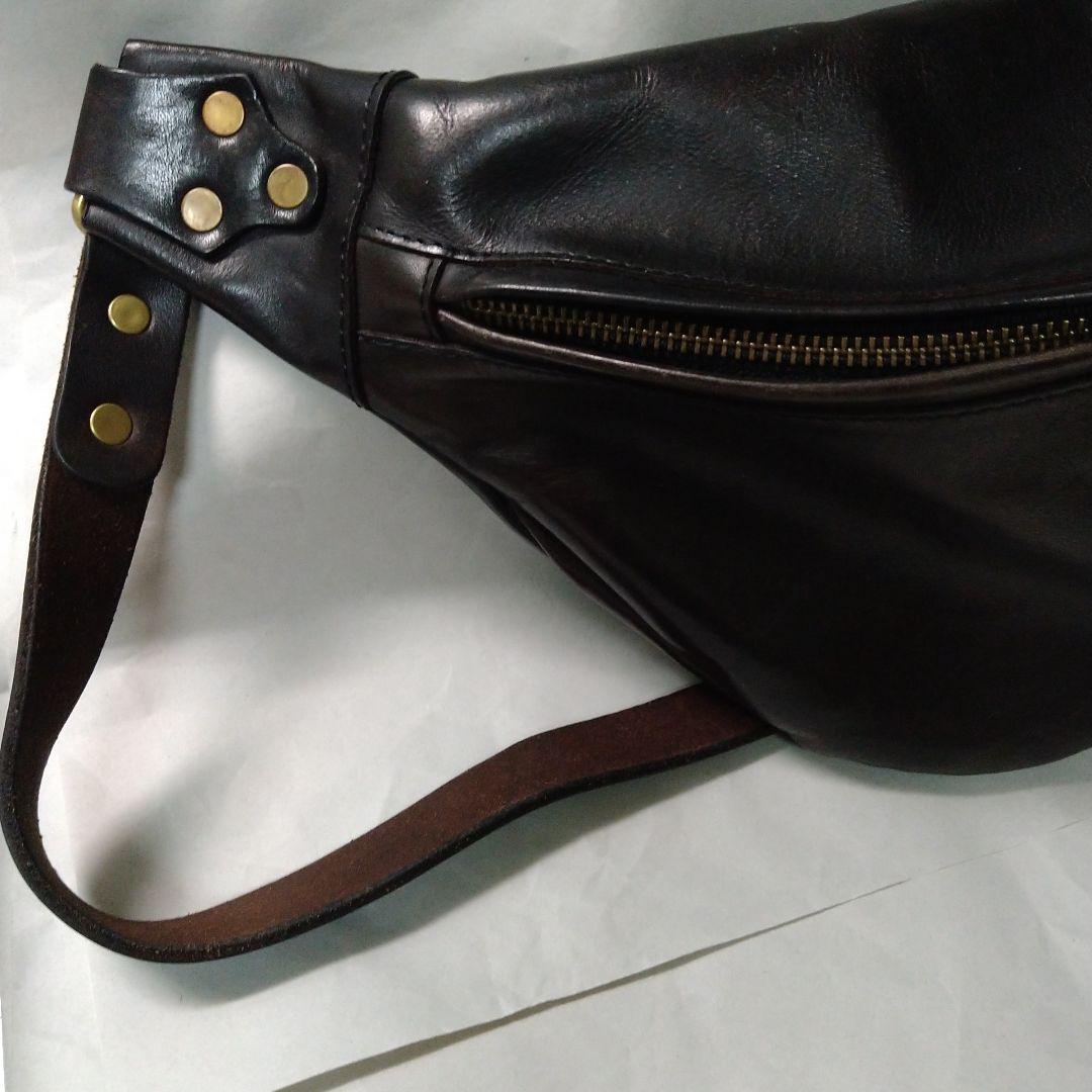 Vasco レザーウエストバッグラージ（vs-243L)