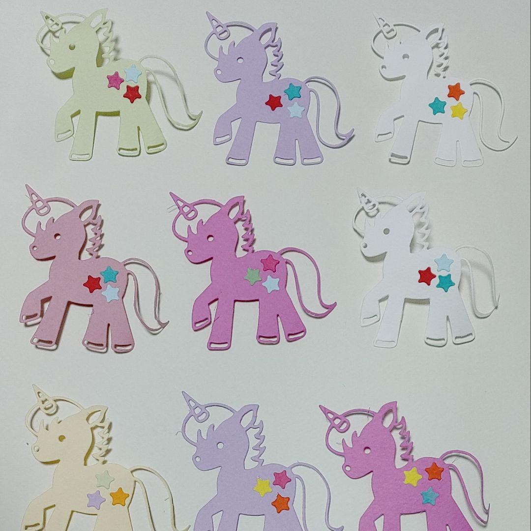 アルバム飾り　ユニコーン　オーダー受付中(^^)