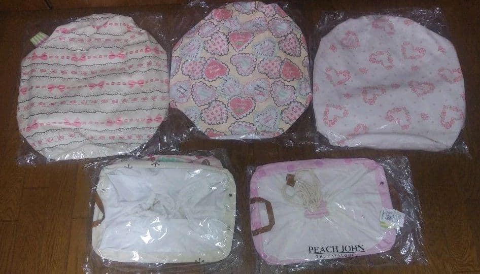 税込総額 15400円 新品　ランドリーBOX ５個セット　ピンクドット他