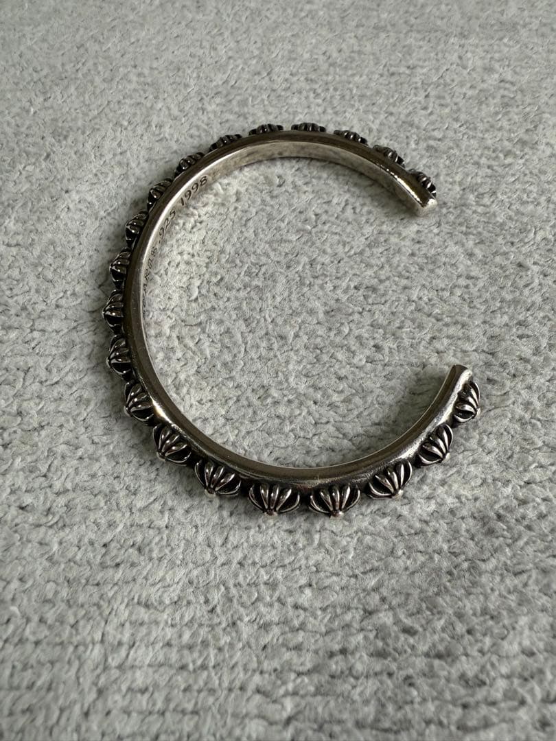 け*け様 クロムハーツ　クロスバンドバングル　バングルクロス