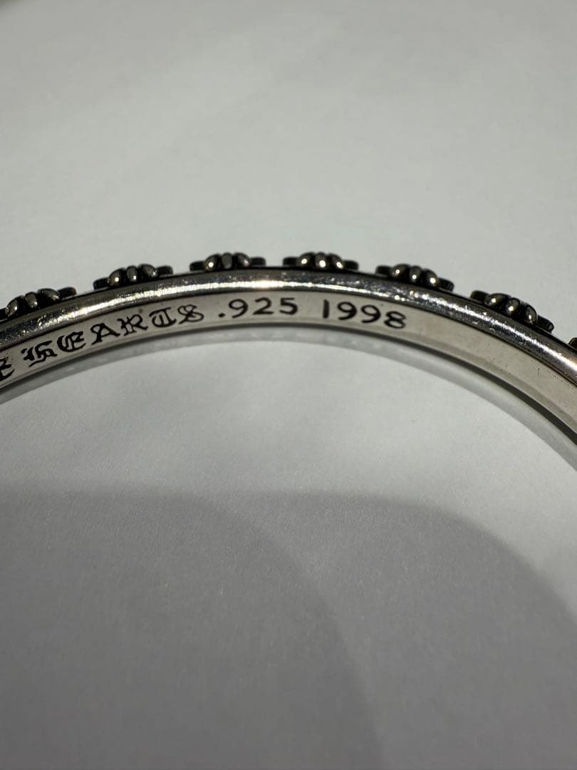 け*け様 クロムハーツ　クロスバンドバングル　バングルクロス