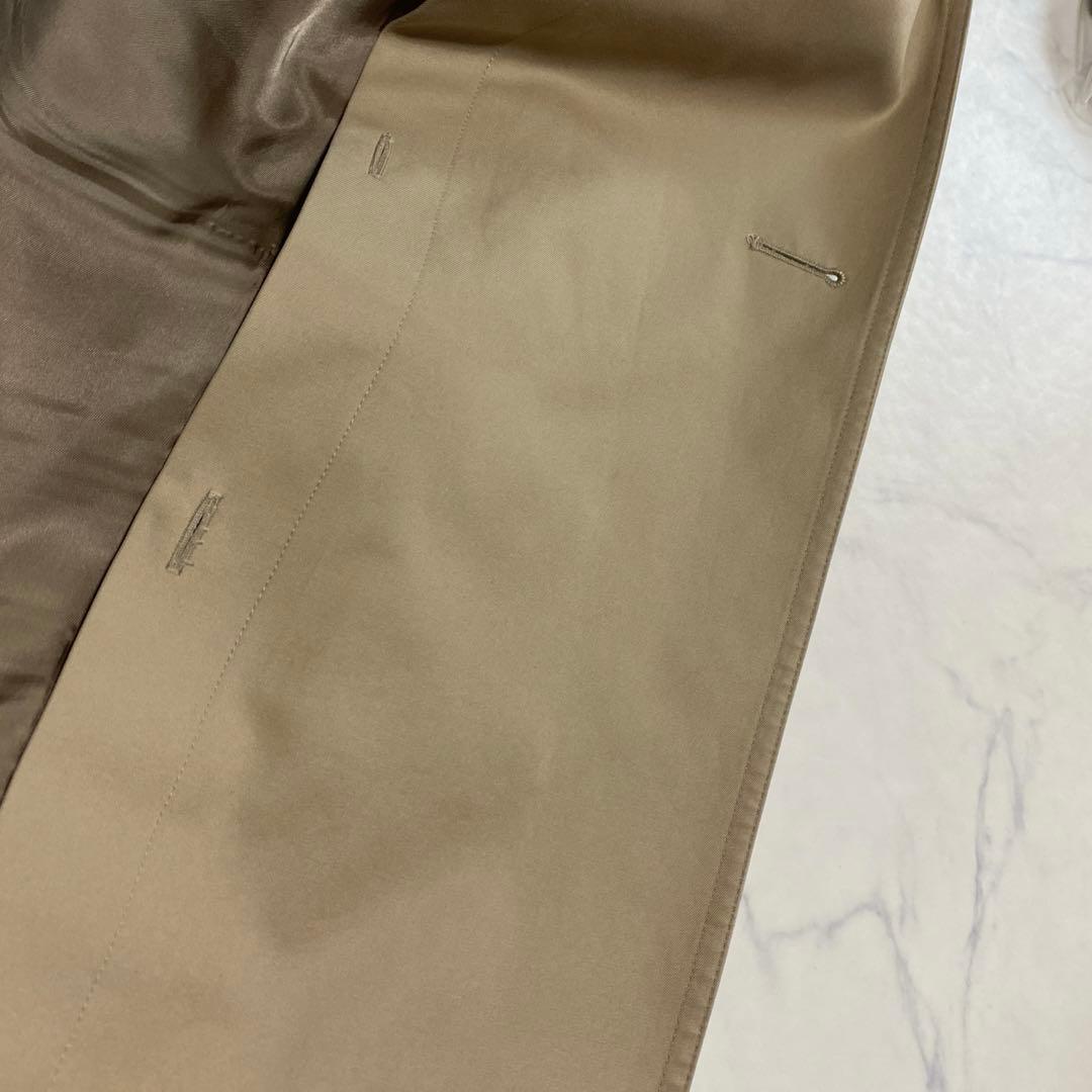 アクアスキュータム トレンチコート キルティングライナー ベージュ 7