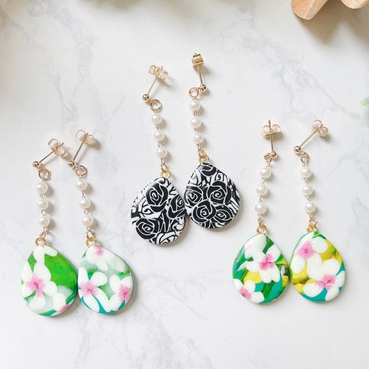 こひなちさん専用一点物series ピアス イヤリング