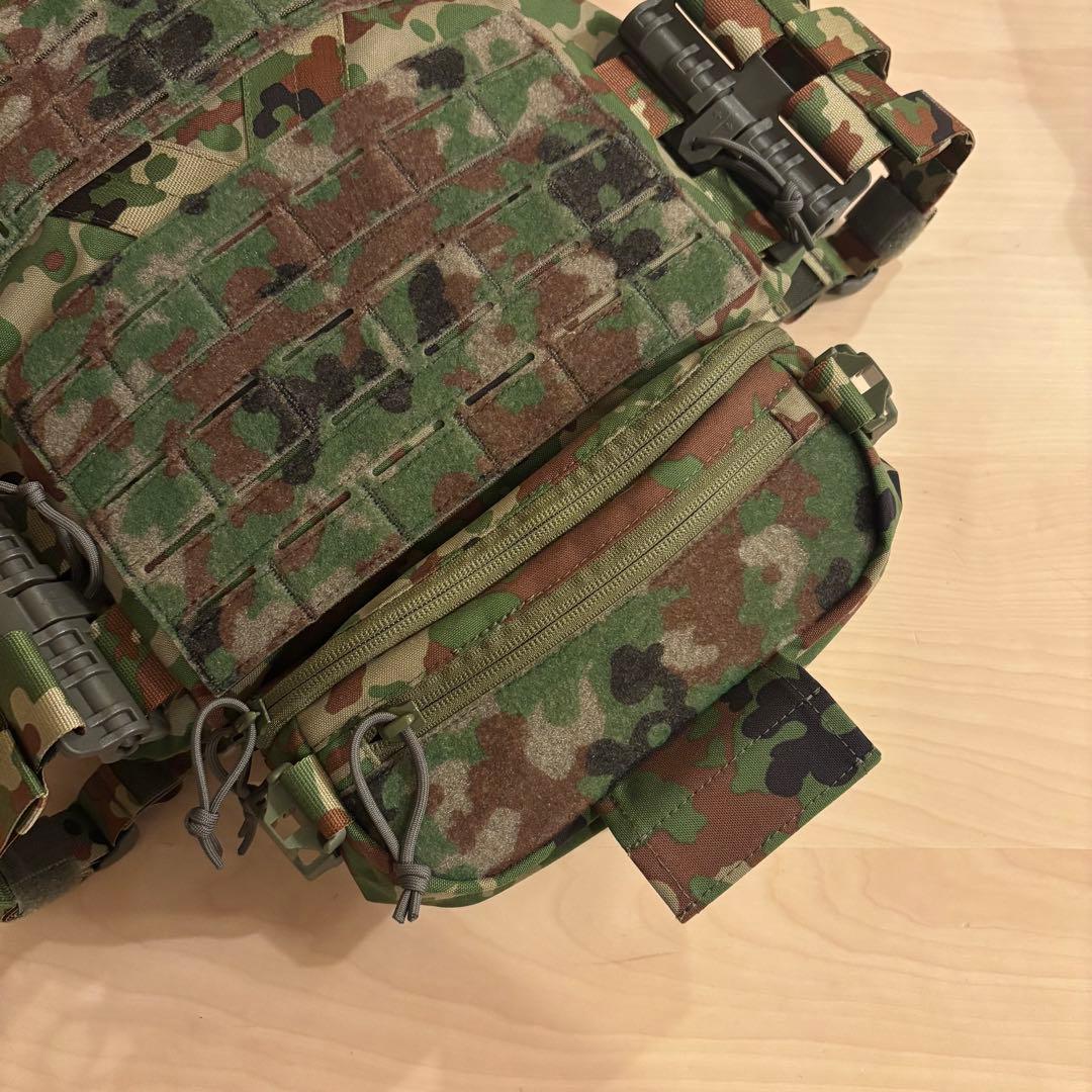 陸自迷彩 AGILITE K-19 自衛隊 K19 プレートキャリア