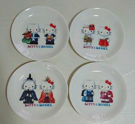 キティーちゃん ケーキ皿 お皿 セット 非売品 レア　SANRIO