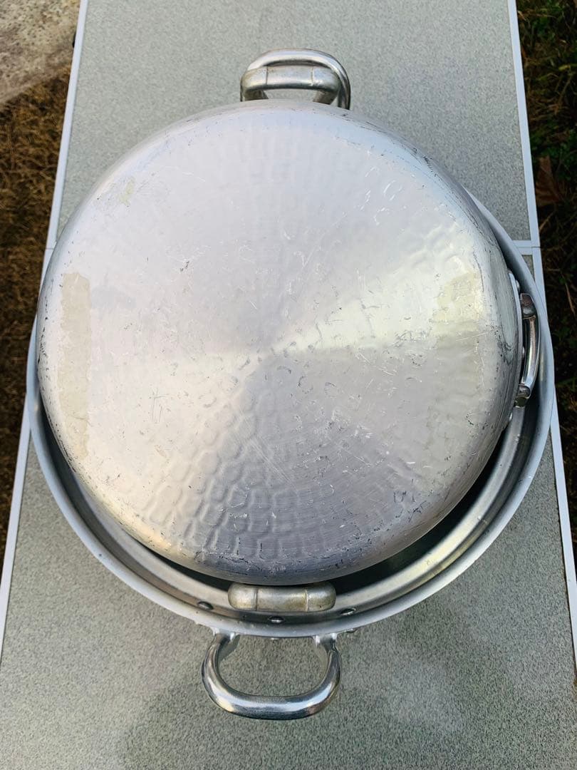 両手打ち出し鍋 3サイズ　3点セット飲食店　業務用　キッチン　鍋　大きい