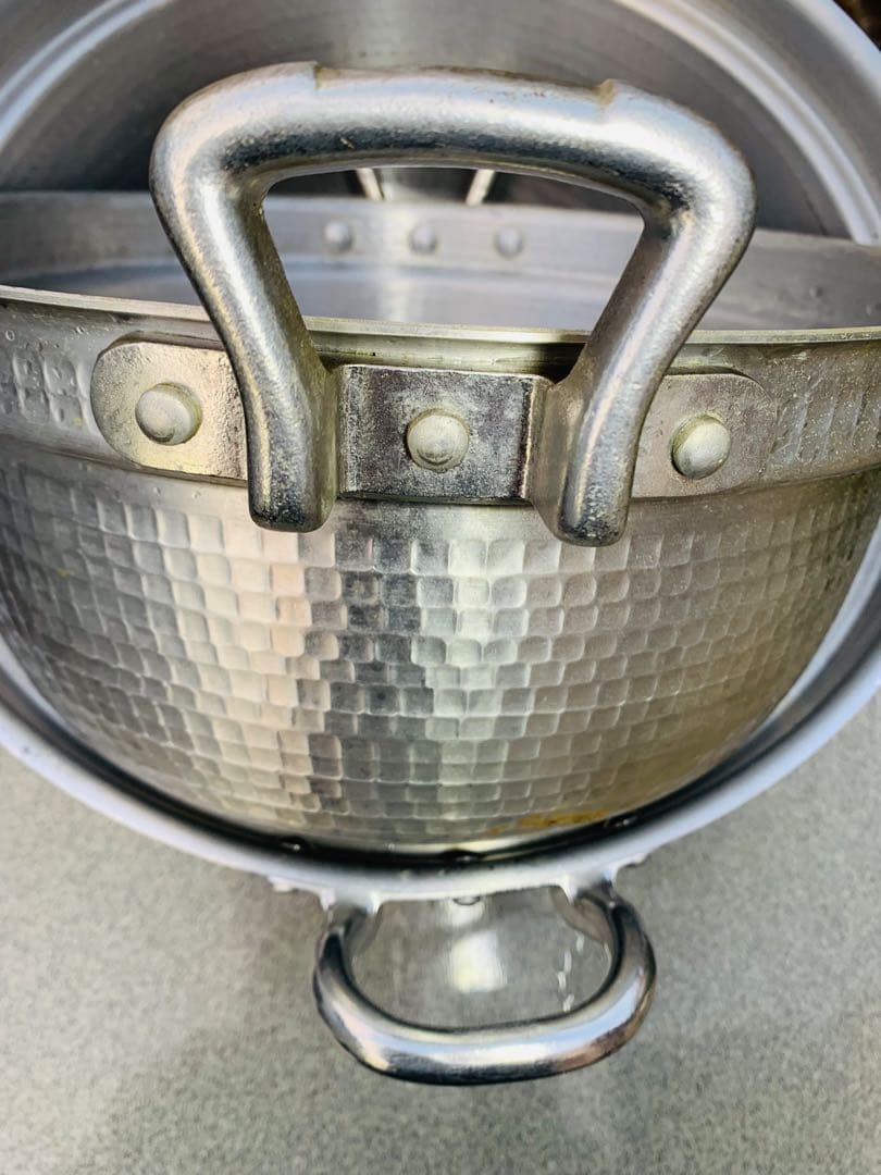 両手打ち出し鍋 3サイズ　3点セット飲食店　業務用　キッチン　鍋　大きい