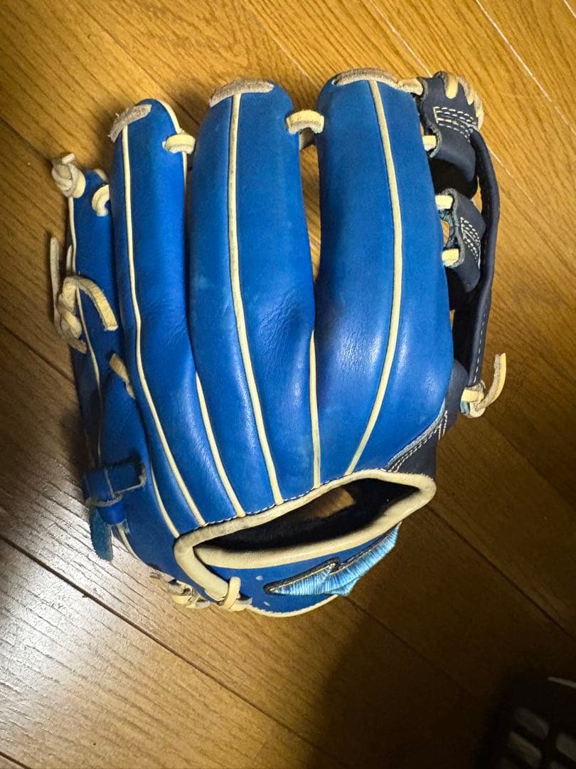 ミズノプロ　軟式　内野　グローブ　ダイバーシティブルー