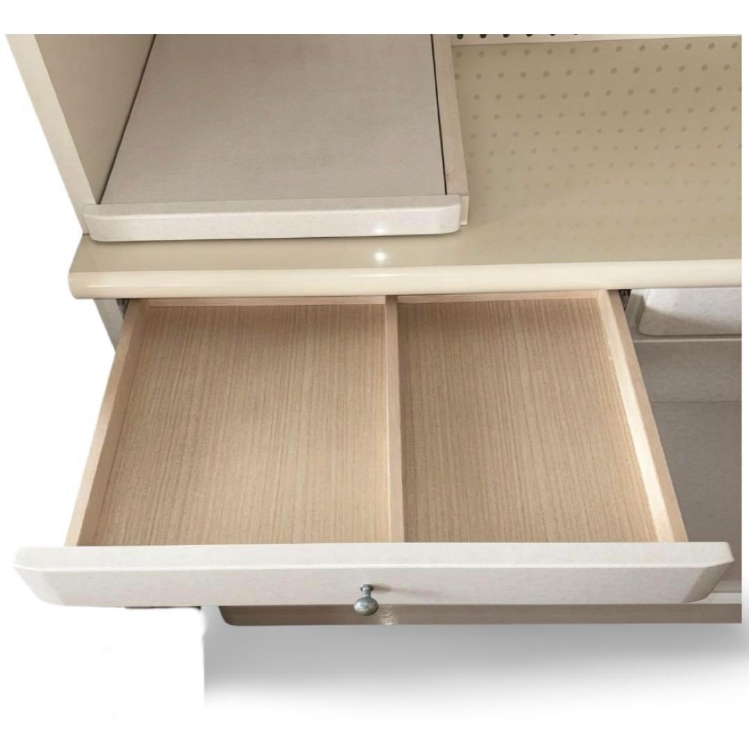 IDC大塚 食器棚 引き戸 幅120 梱包・発送たのメル便