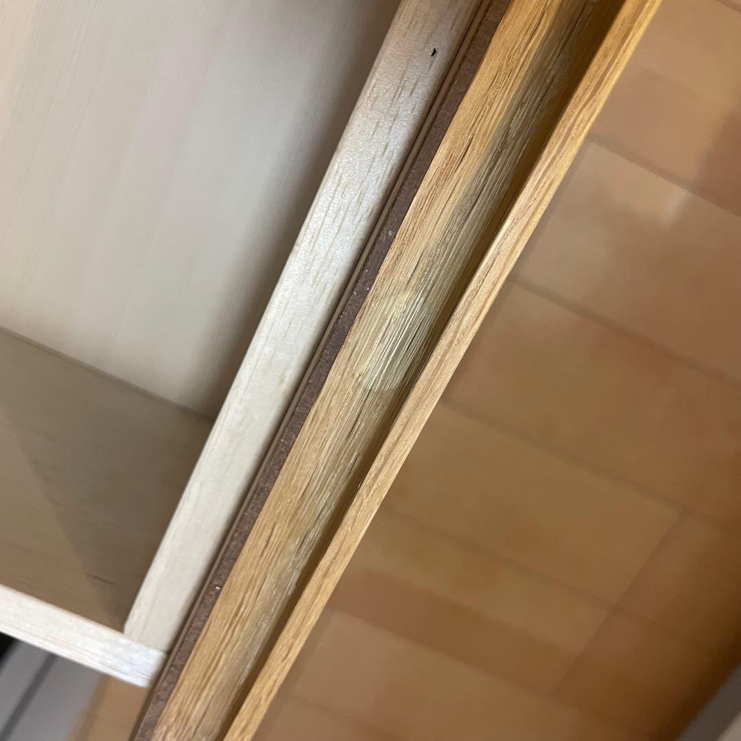 無印良品　木製カップボード・オーク材 88cm