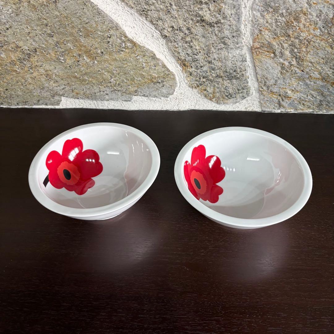 marimekko unikko ペアボウル