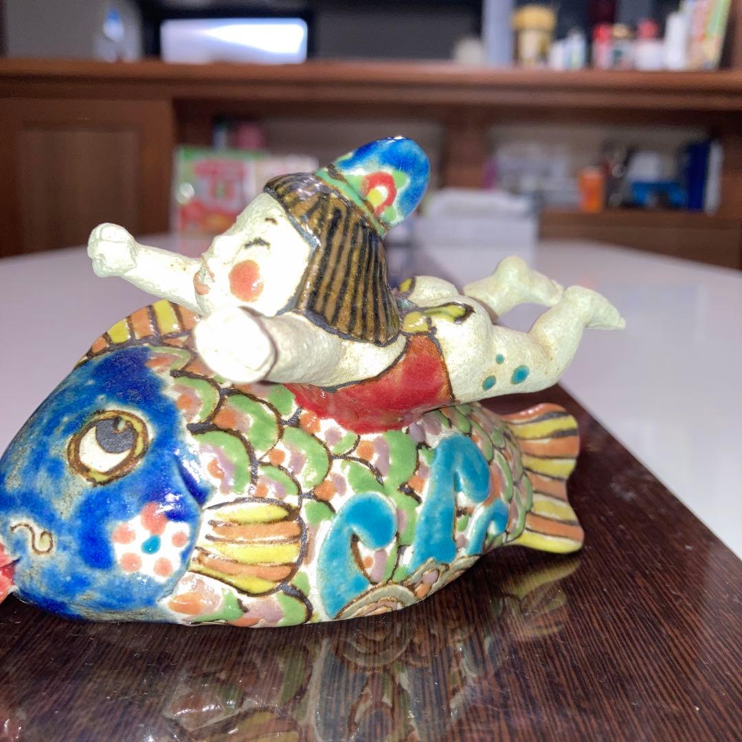 てびねり陶器人形