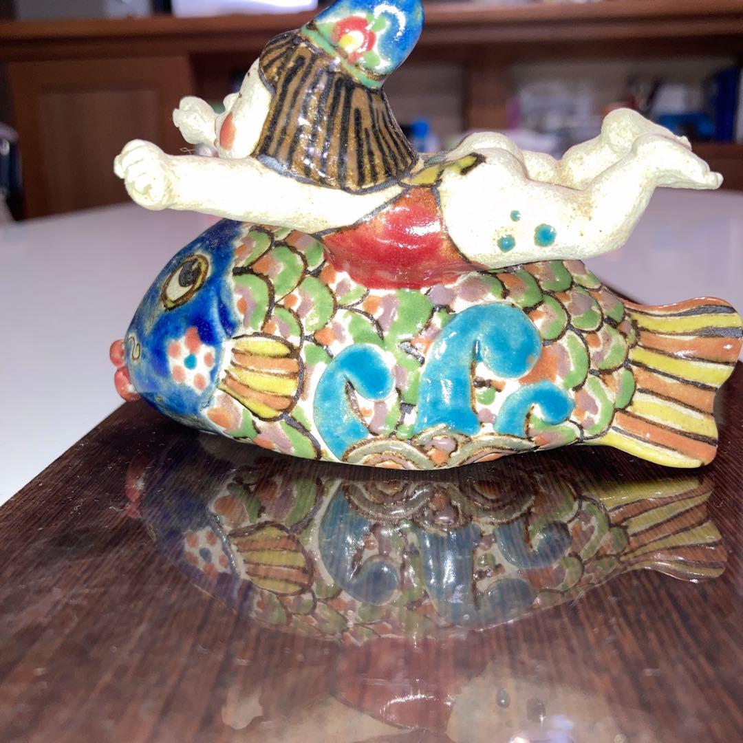 てびねり陶器人形