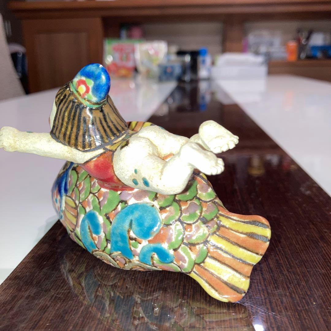 てびねり陶器人形