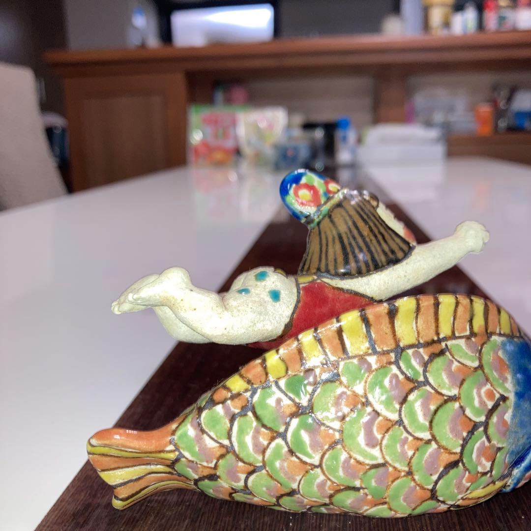 てびねり陶器人形