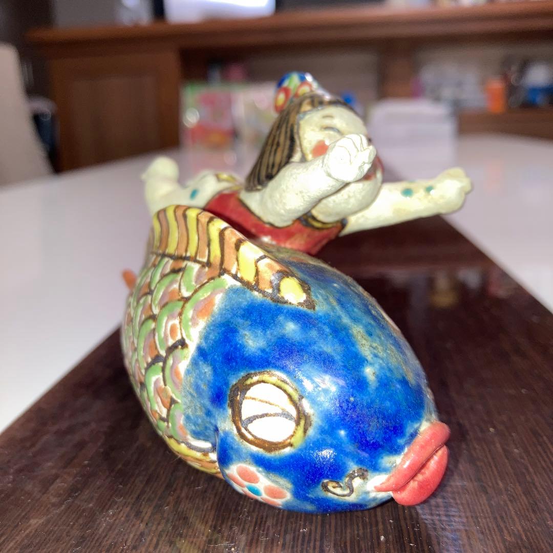 てびねり陶器人形