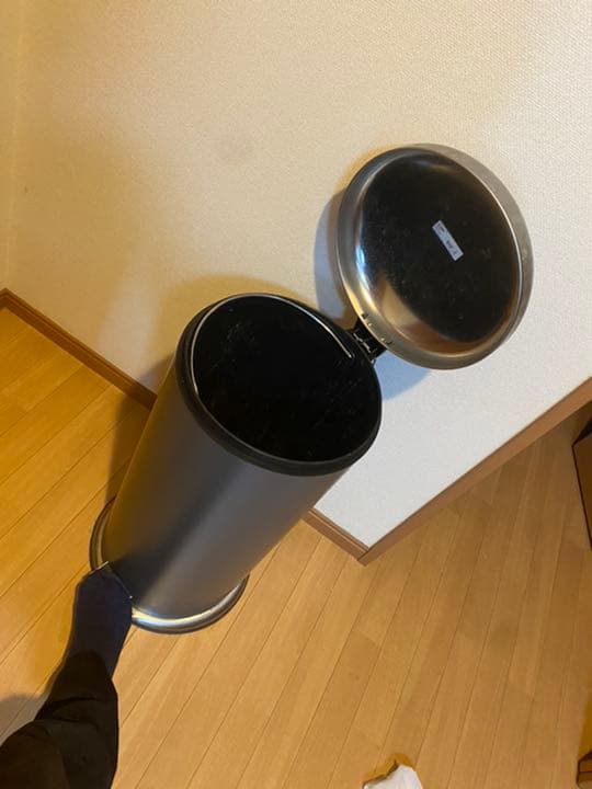 ＩＫＥＡ/イケア MJOSA：ペダル式ゴミ箱30L ブラック