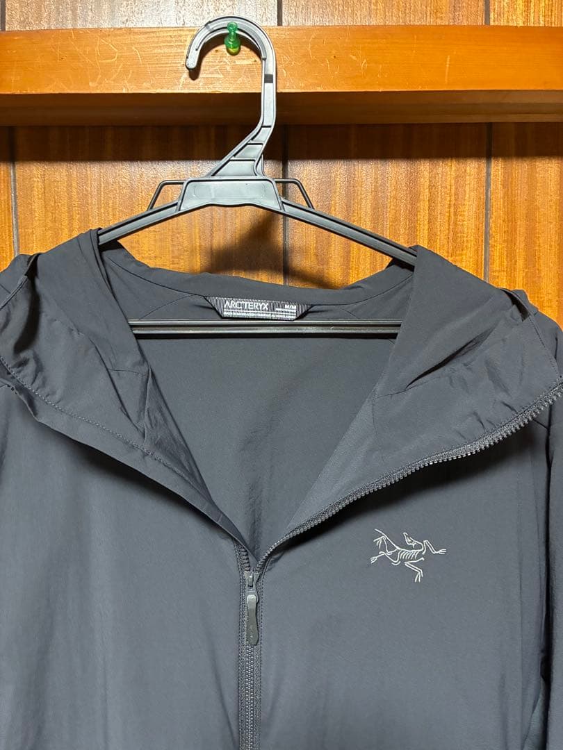 アークテリクス　アトムSLフーディ　黒　メンズM atom sl hoody