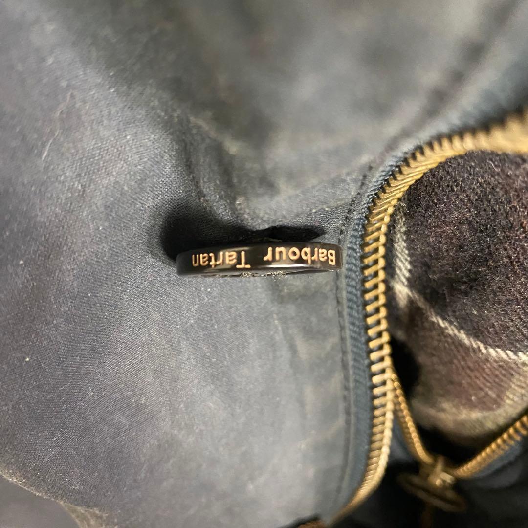 雪*福様 バブアー☆オイルドジャケット 古着 希少 状態良好 3ワラント ga7