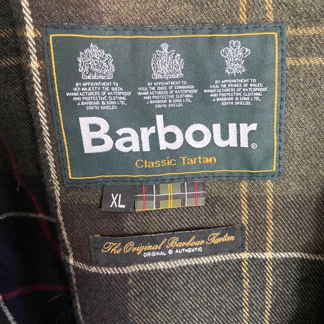 雪*福様 バブアー☆オイルドジャケット 古着 希少 状態良好 3ワラント ga7