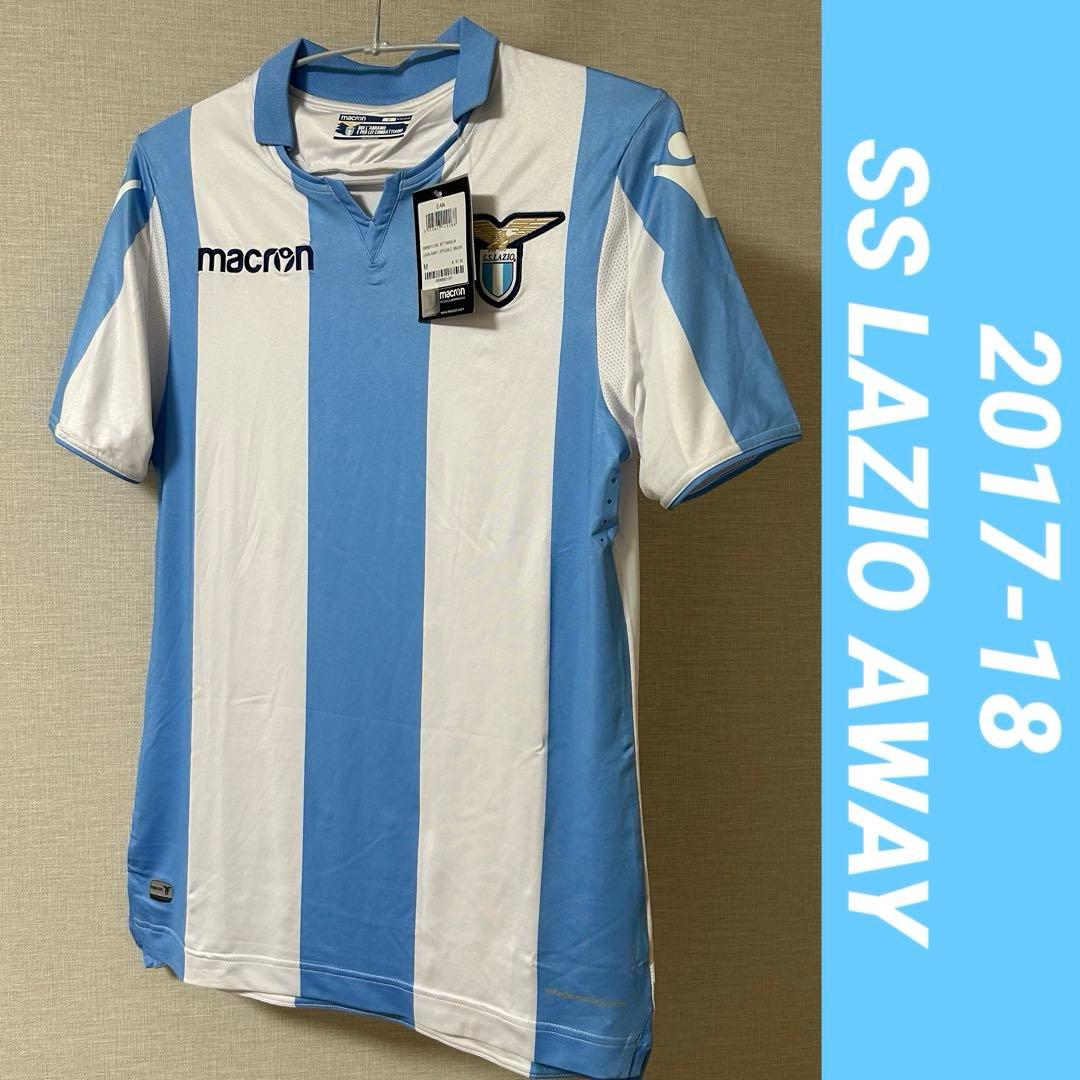 正規品新品☆SSラツィオ17/18アウェイユニフォーム☆Mサイズ☆macron