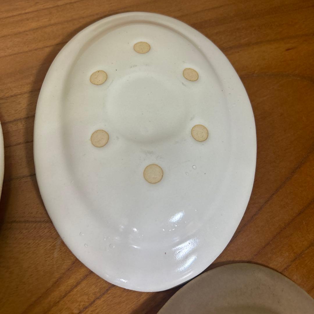 【美品】awabiware アワビウェア オーバルS オーバル皿　4枚セット販売