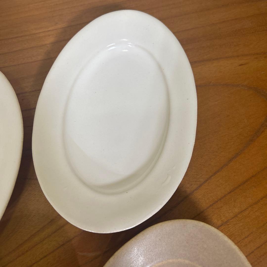 【美品】awabiware アワビウェア オーバルS オーバル皿　4枚セット販売
