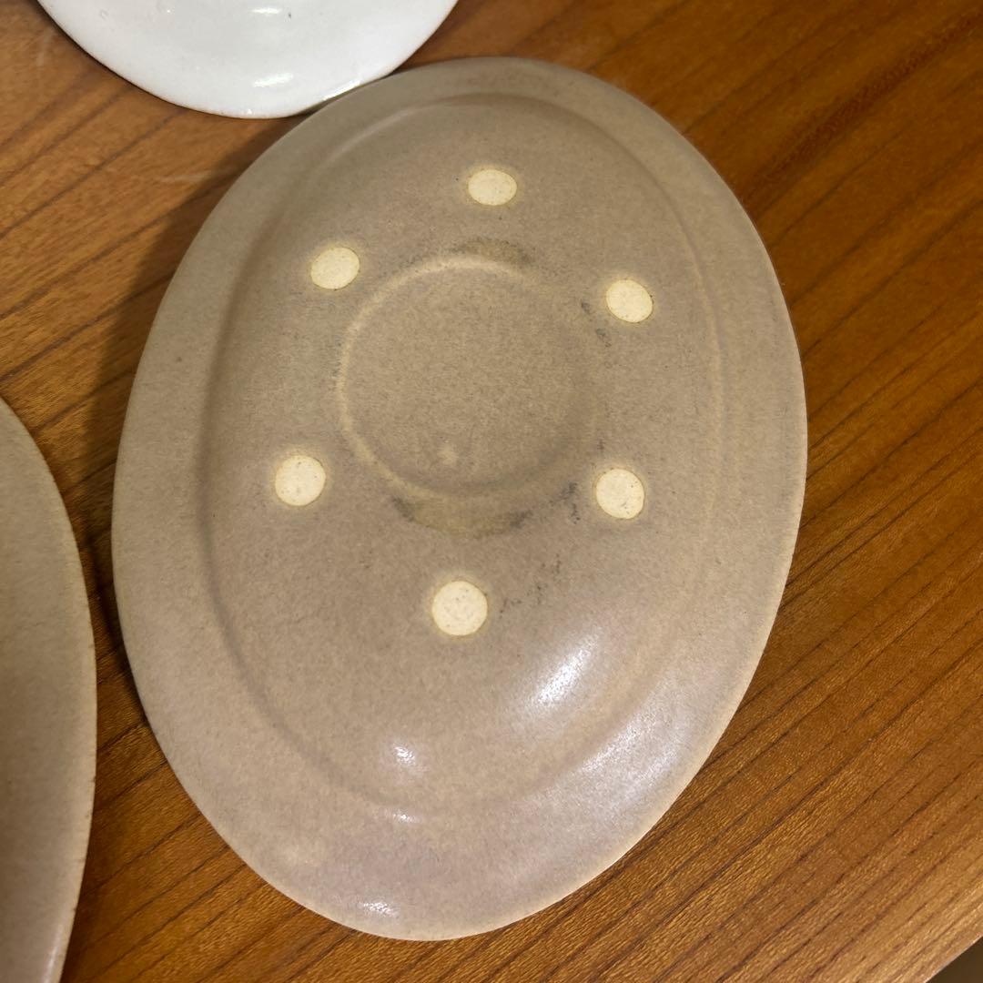 【美品】awabiware アワビウェア オーバルS オーバル皿　4枚セット販売
