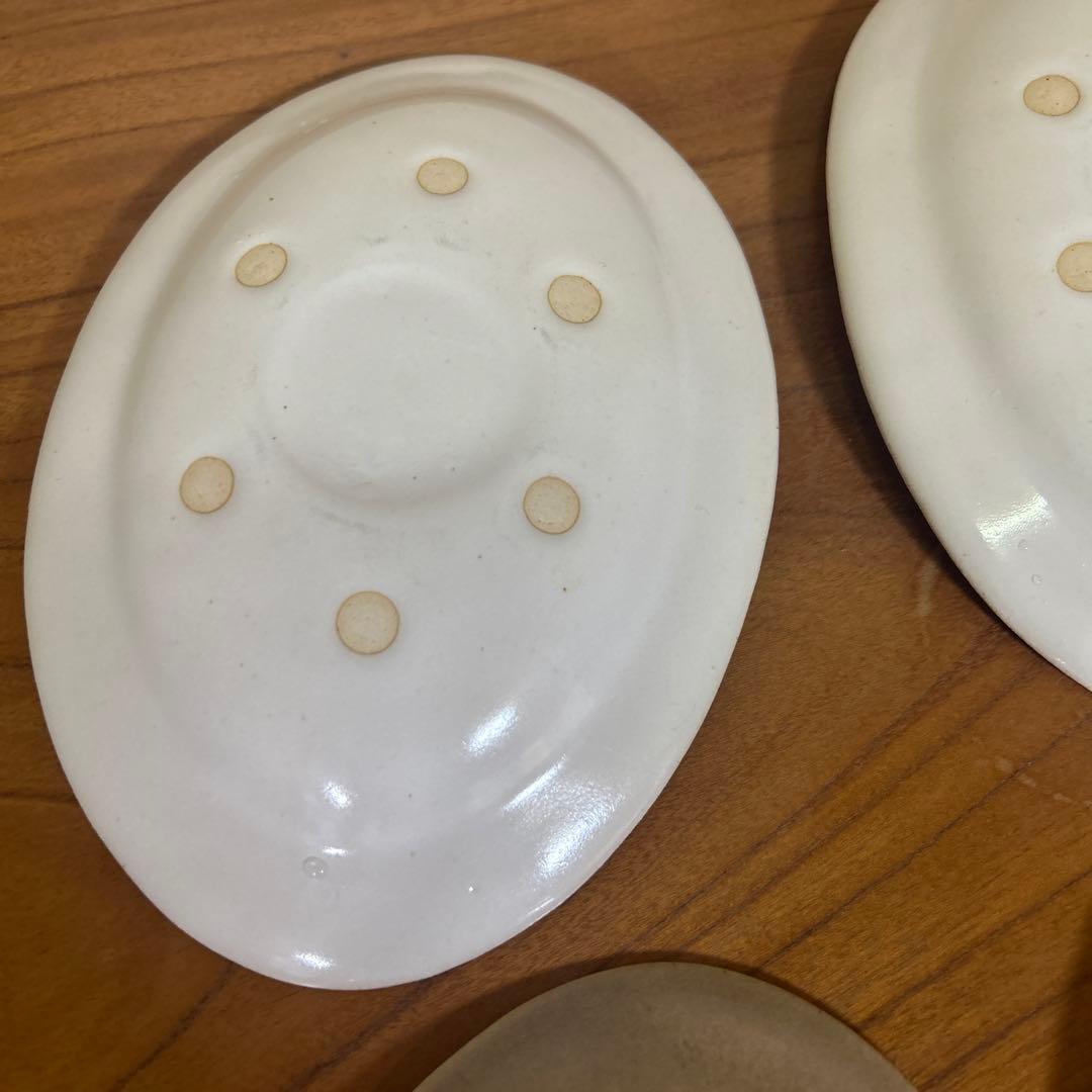 【美品】awabiware アワビウェア オーバルS オーバル皿　4枚セット販売
