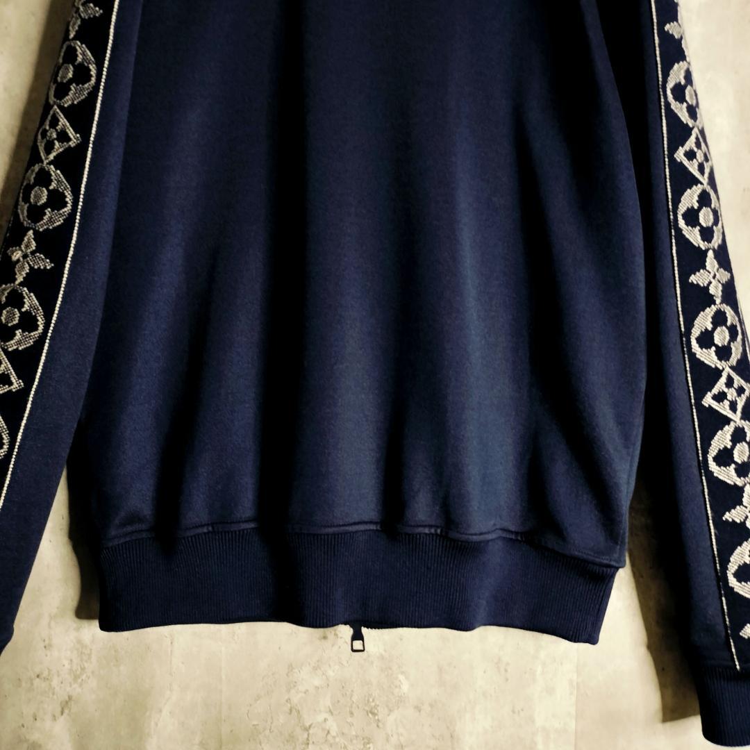 極美品・24SS★ルイヴィトン モノグラム シグネチャー刺繍 トラックジャケット