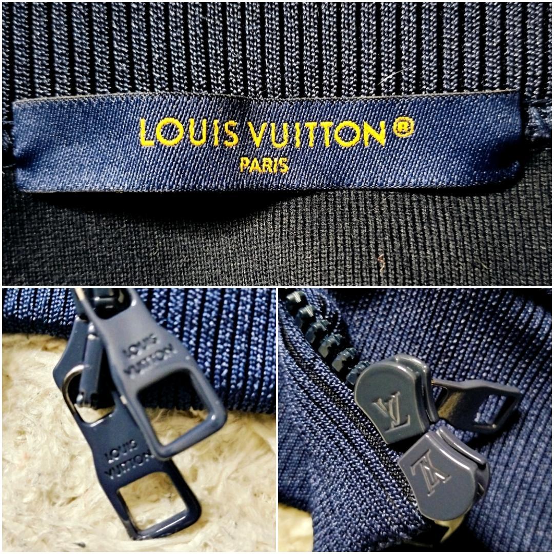 極美品・24SS★ルイヴィトン モノグラム シグネチャー刺繍 トラックジャケット