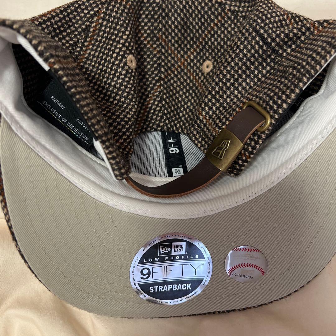 LAロゴ 9TWENTY ツイードキャップ