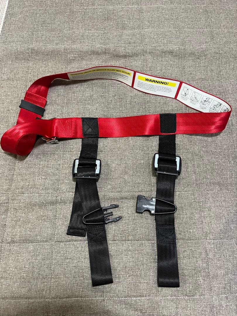 Kids fly safe飛行機専用　安全ベルト cares