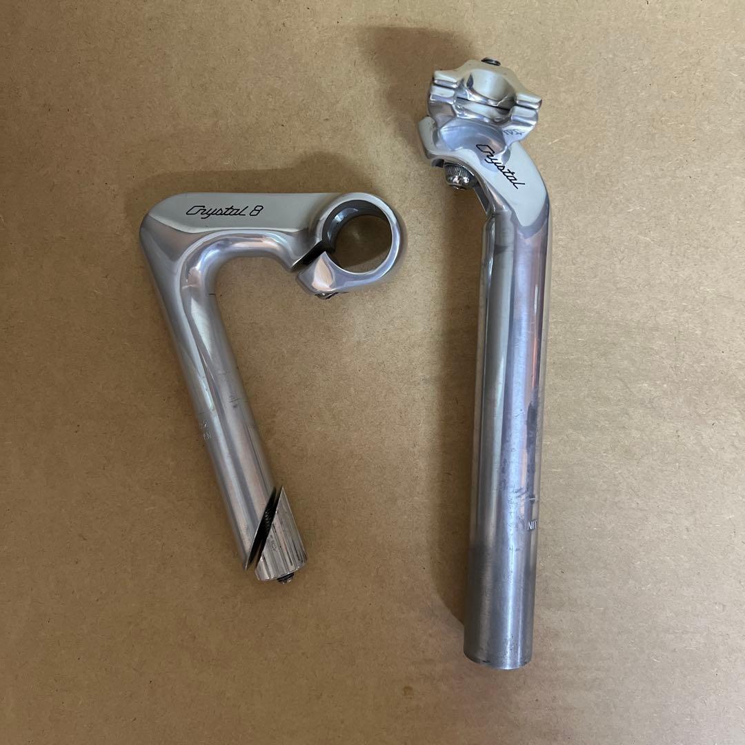 NITTO 65 CRYSTAL CRYSTAL8 ステム シートポスト セット