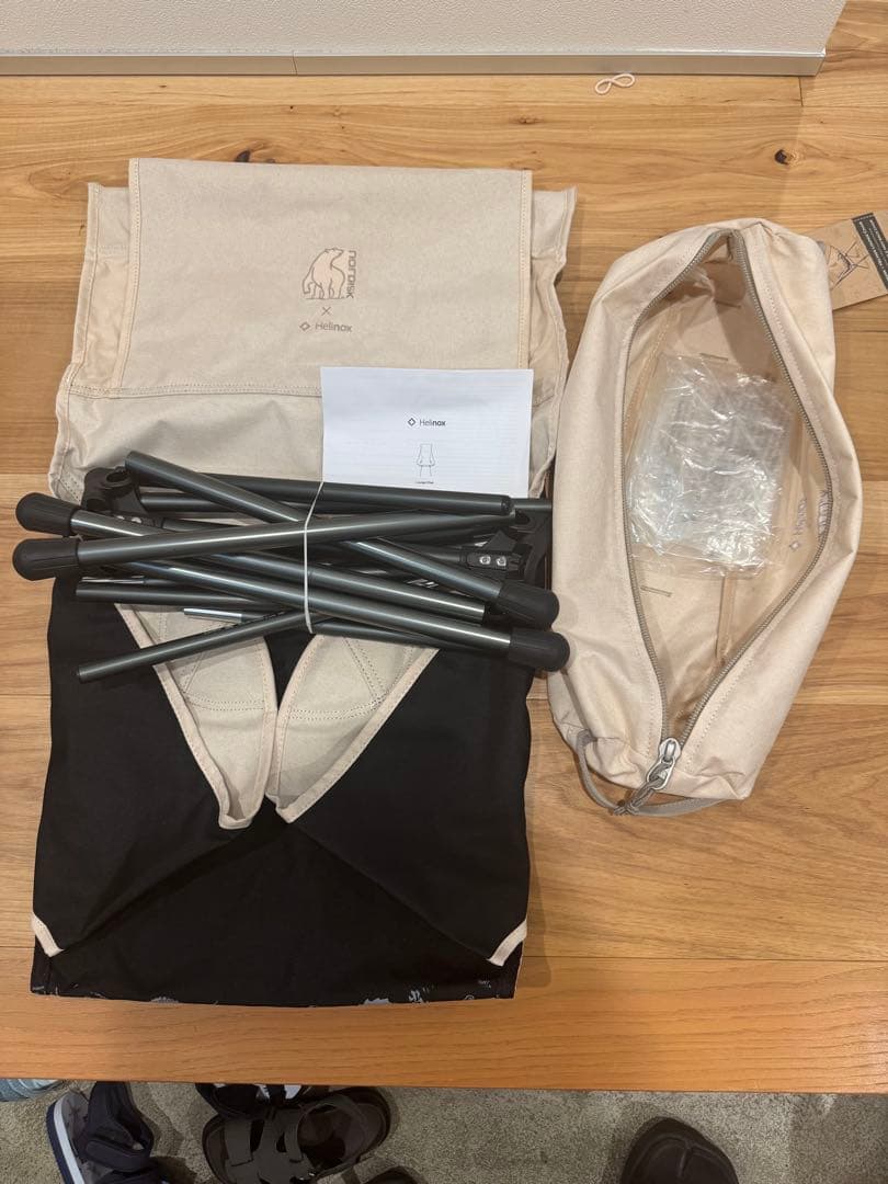 未使用　ノルディスク × ヘリノックス ラウンジチェア　グラインドロッジ生刷り