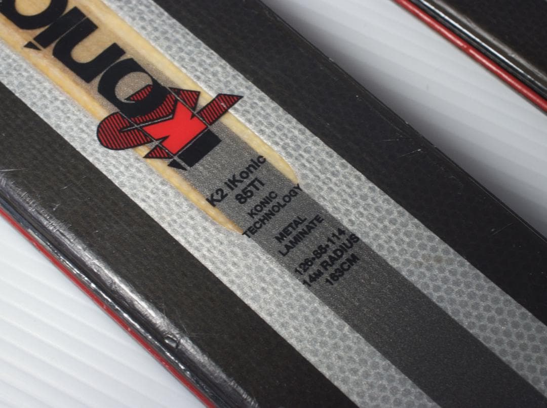 ☆ K2 ikonic85 Ti 163㎝ 軽量SET オールマウンテンスキー板